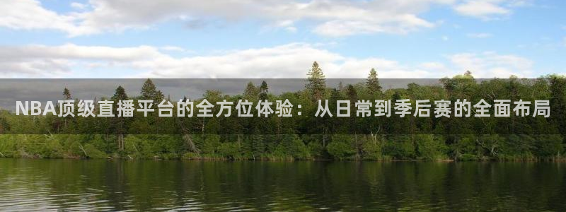 世界杯预选赛2024年：NBA顶级直播平台的全方位体验：从日常到季后赛的全面布局
